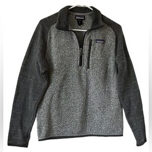 - Patagonia Gray Women’s Sweater Quarter Zip Fleece Sz XZ